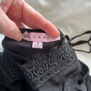 Black top with details